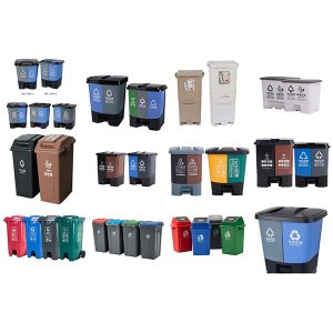 blæsestøbt affaldssorteringsbeholder