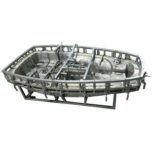 bådskrog rotationsstøbningsform