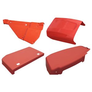 sprøjtestøbte plasthus