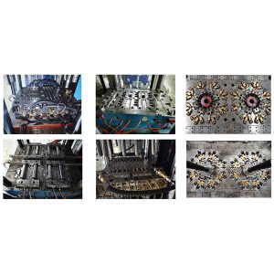 løsning til sprøjtestøbning med flere hulrum