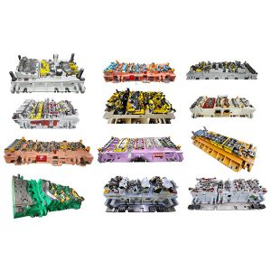 multi-station transfer stempling die